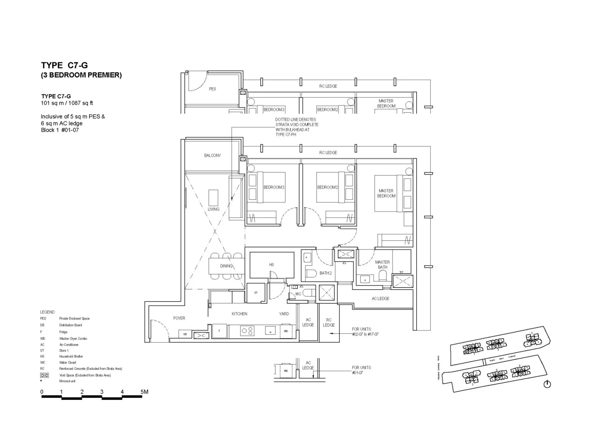 The Continuum floorplan